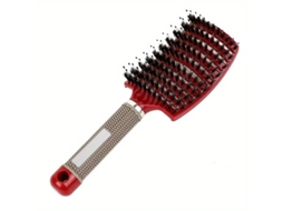 Pacote com 1 Pente Mágico para Massagem no Couro Cabeludo, Ferramenta para Estilizar o Cabelo. MDUG (vermelho)