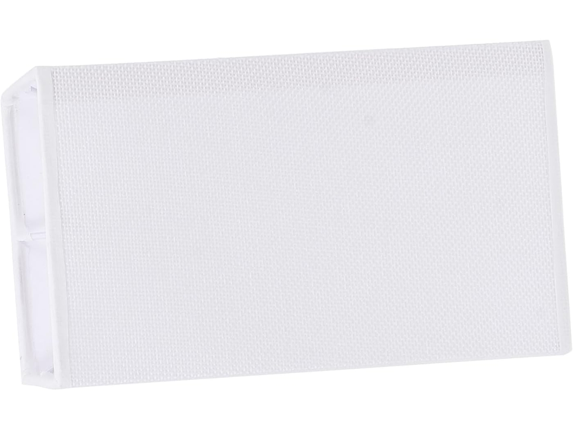 Abajur Quadrado Branco para Lâmpada E27, Feito de Tecido e Ferro, Capa Leve para Luminária de Sala de Estar Ou Quarto. SFUSHOS