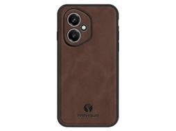 2026 capa de Telefone Honor 400 5g de Couro Pu + Pc + Tpu Antiqueda Café (global)