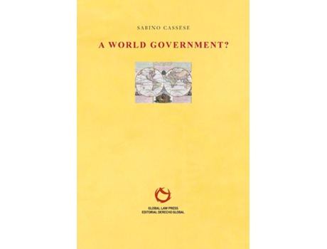 Livro A World Government? De Sabino Cassese (inglês)