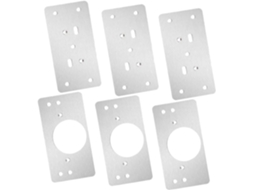 Placas De Reparo Em Aço E Fáceis Usar, Conjunto Com 3 Unidades Para