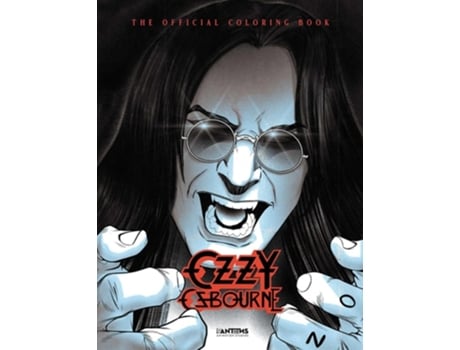 Livro Ozzy Osbourne The Official Coloring Book de David Calcano, Larissa Rivero et al. (Inglês)