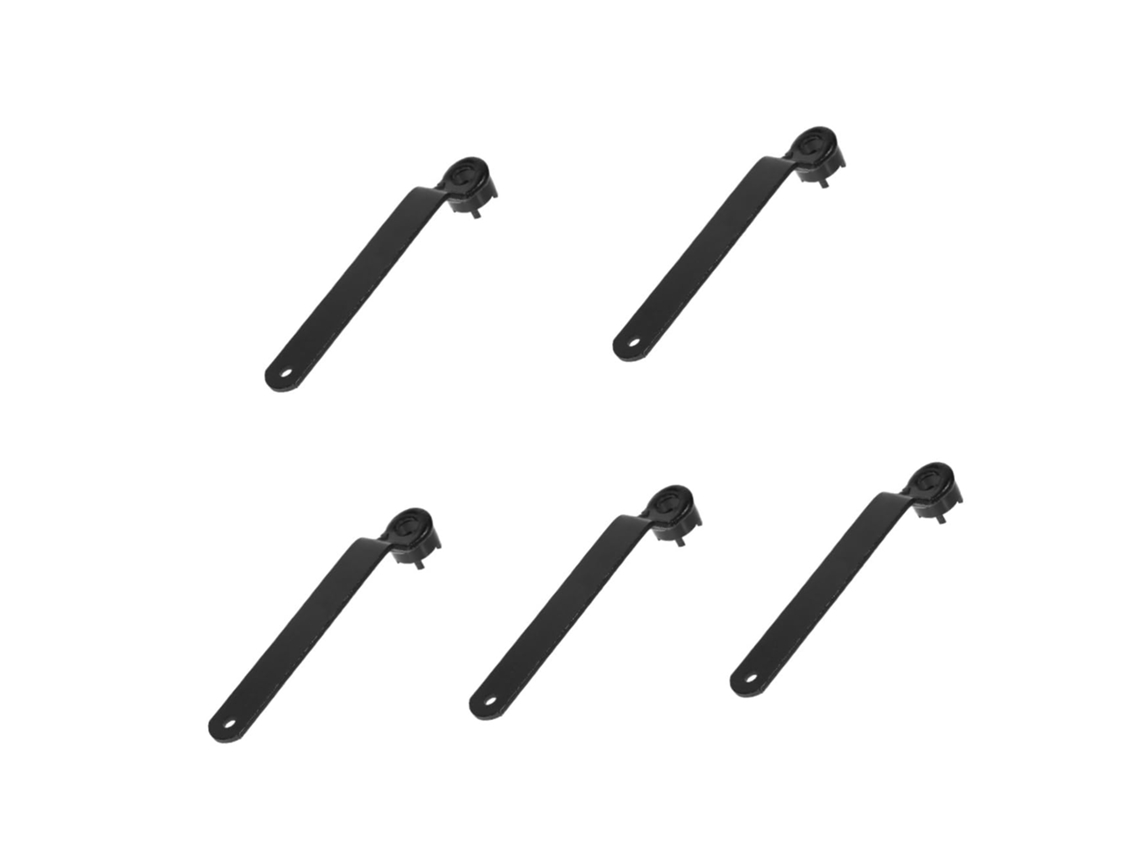Conjunto De 5 Chaves De Boca Para Esmerilhadeira Angular Com Botão Ajustável E Porca De Travamento Para Esmerilhadeira.