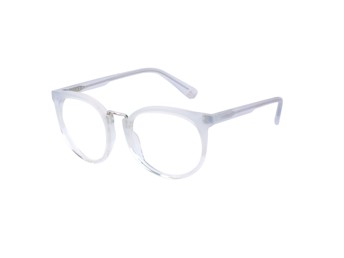 Armação de óculos feminina Vuarnet VL16260005 (transparente - acetato - Ø 50 mm)