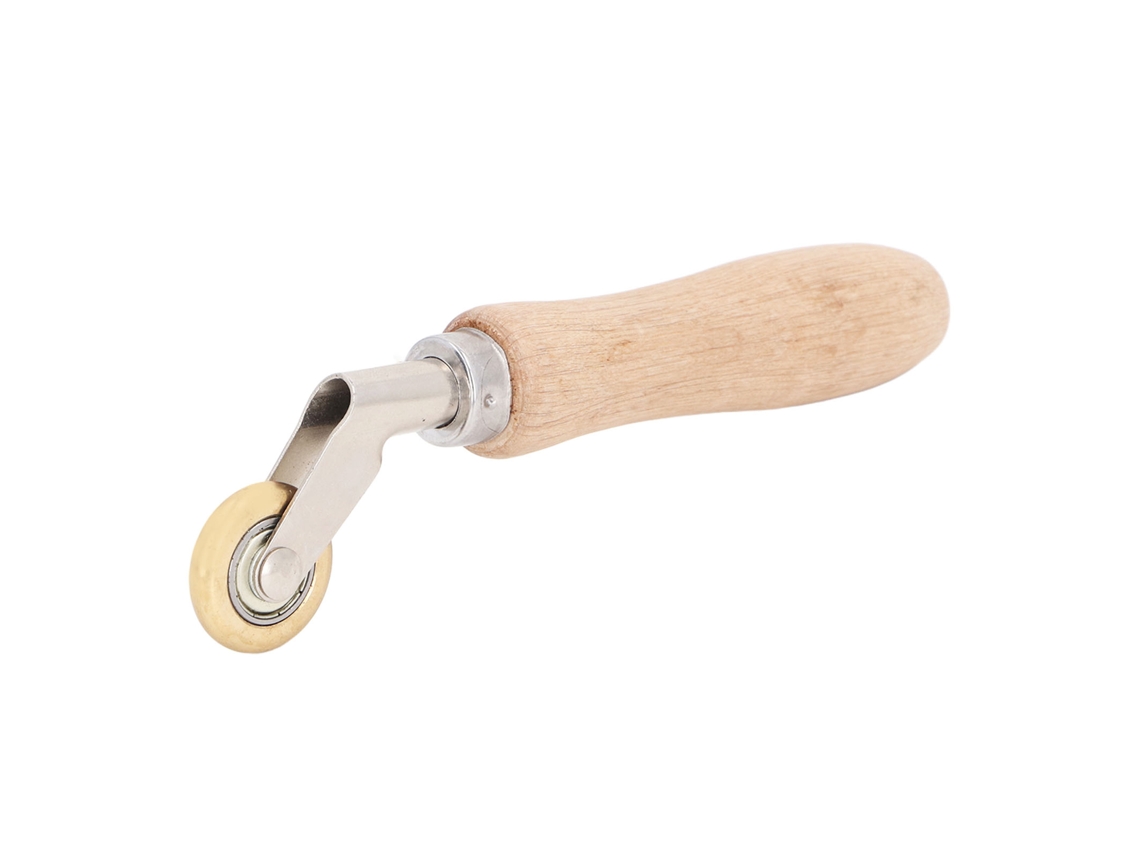 Ferramenta De Aplanamento De Costuras De Cantos De Rolo Manual Impermeável De Latão Acessório De Pistola De Solda Diâmetro 29mm Largura 6mm