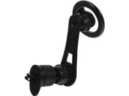 Suporte Magnético Para Celular, Preto, Liga De Zinco E Abs.