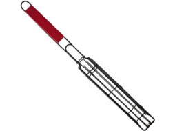 260937 Pinça De Madeira Antiaderente Para Churrasco E Grelhar
