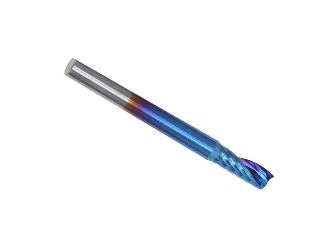 Laxiscreed Fresa De Aço Tungstênio Com Revestimento Azul Para Corte E Gravação Cnc
