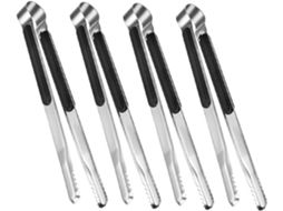 Vicasky Conjunto De 4 Pinças Para Massa E Pão, Pinças De Cozinha Para Churrasco E Grelhados, Práticas