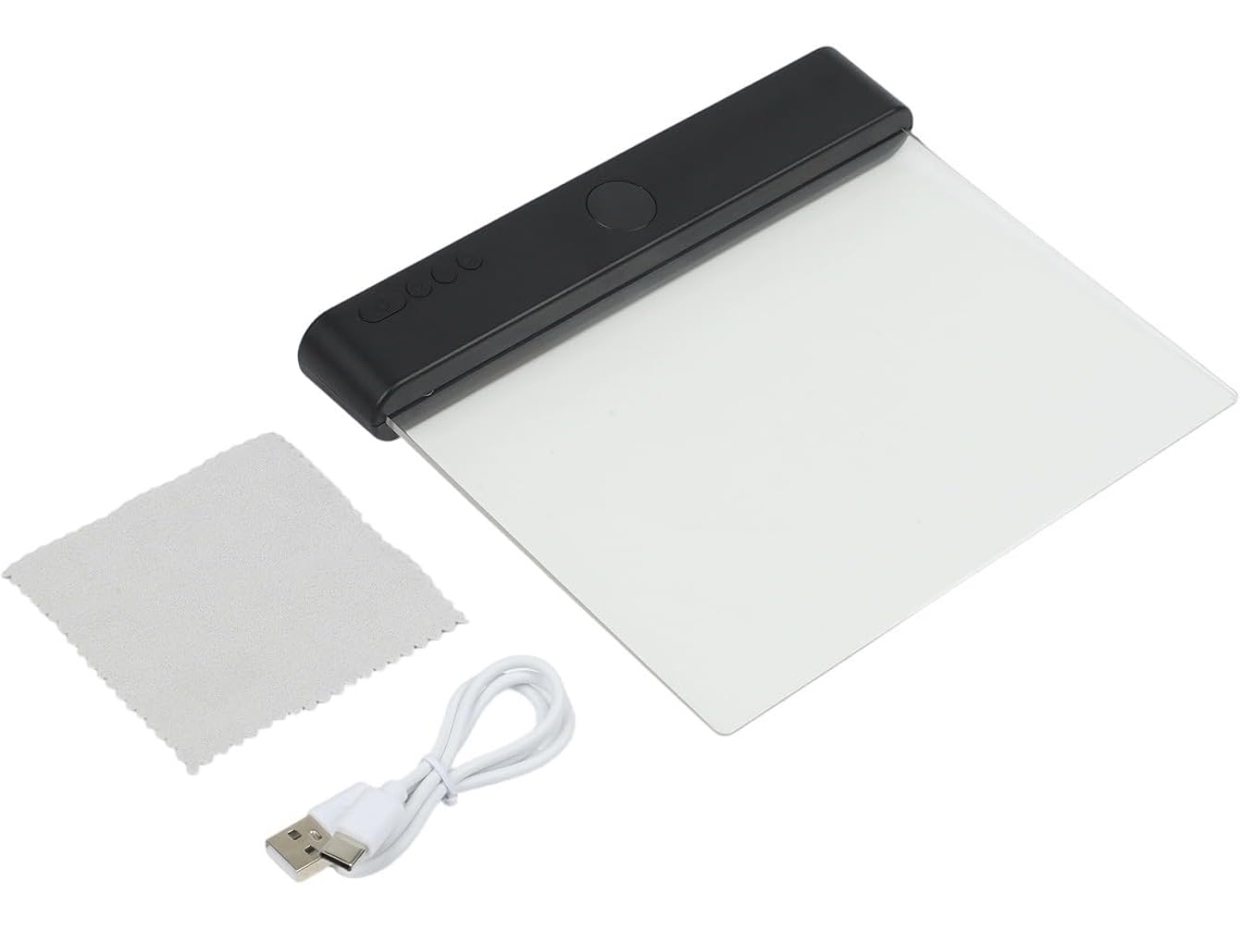 Luminária De Leitura Led Recarregável E Regulável Risveglio, 1200mah, 3 Temperaturas De Cor Para Proteger Os Olhos