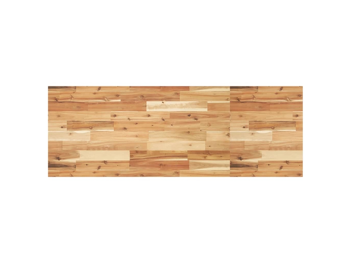 Vidaxl Tampo P/ Móvel De Wc 140x50x2cm Acácia Maciça Acabamento A Óleo