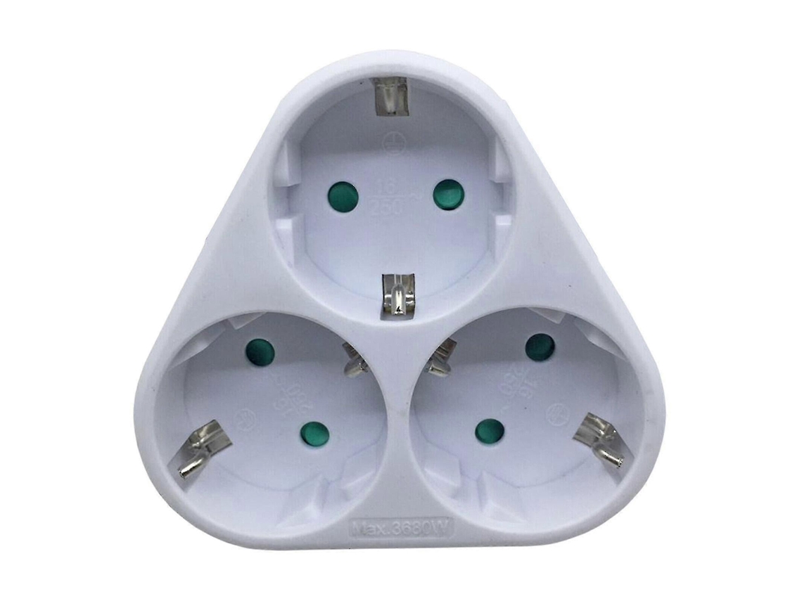 Extensão Elétrica Trifásica Com Adaptador Para Tomada Schuko, 3500w, Resistente Ao Calor. Olysi Shop
