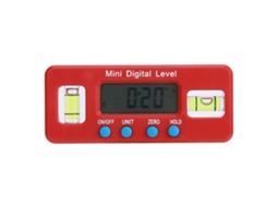 Ferramenta de Medição Eletrônica Nível Digital YURU Portátil com Base Magnética 100mm