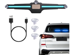 Luz De Segurança Solar Led Para Janela Carro Com Ventosa Traseira