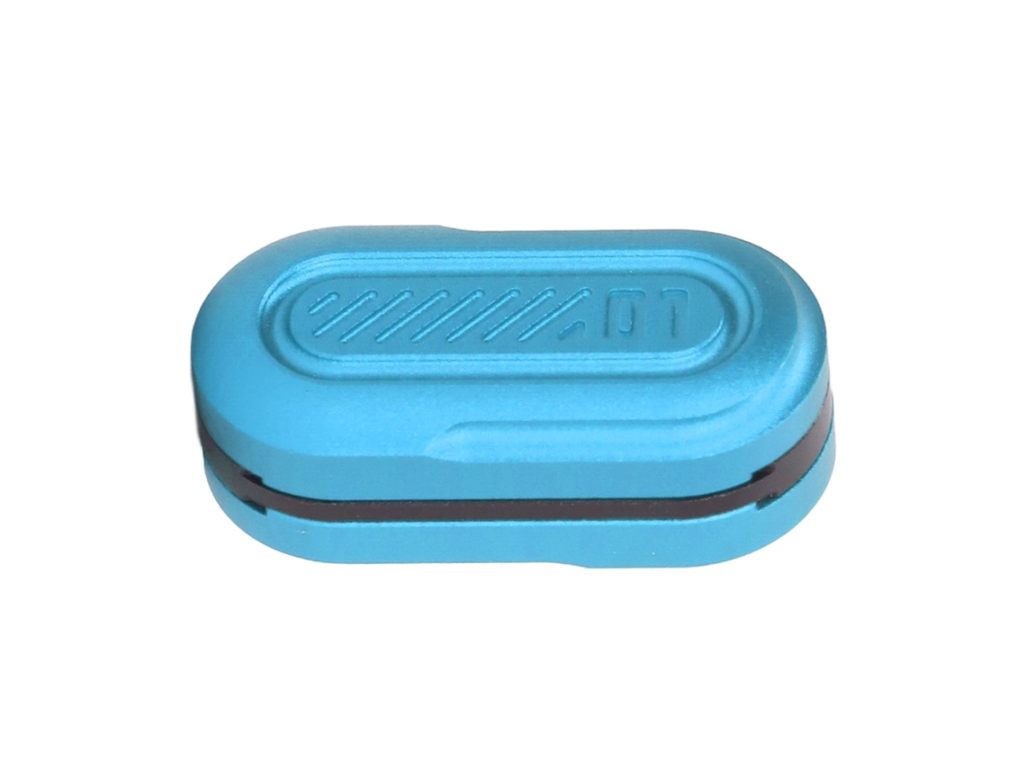 Rebe-brinquedo Deslizador Magnético De 3 Camadas Para Adultos Com Tdah, Formato De Cápsula, Alivia Estresse, Azul