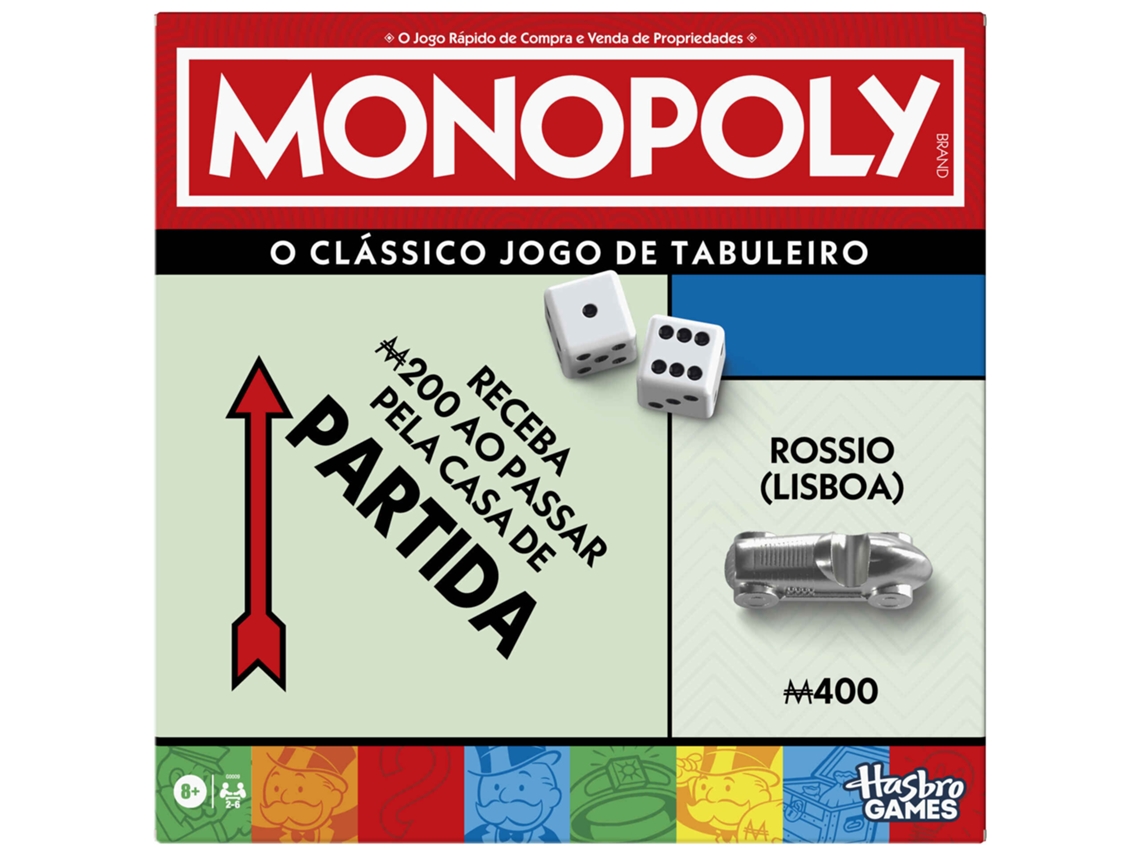 Monopoly - Jogo De Tabuleiro Clássico