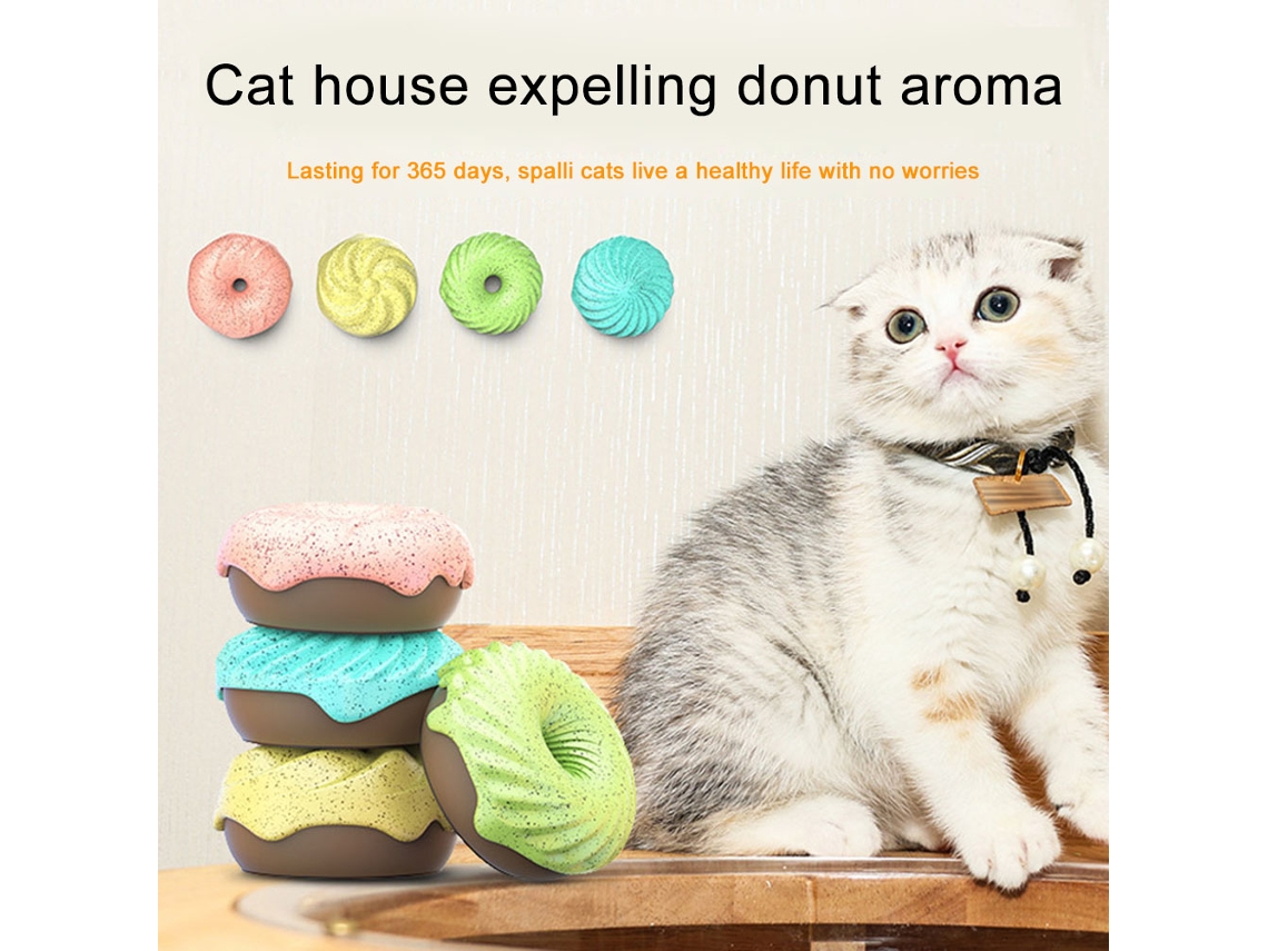 4 Unidades Desodorante Aromaterapia Cães Gatos