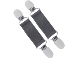 6 Pares De Fivelas Fixas Antiderrapantes, Resistentes, Em Liga Metálica E Com Clipes Para Tecido, Ideais Para Saias De