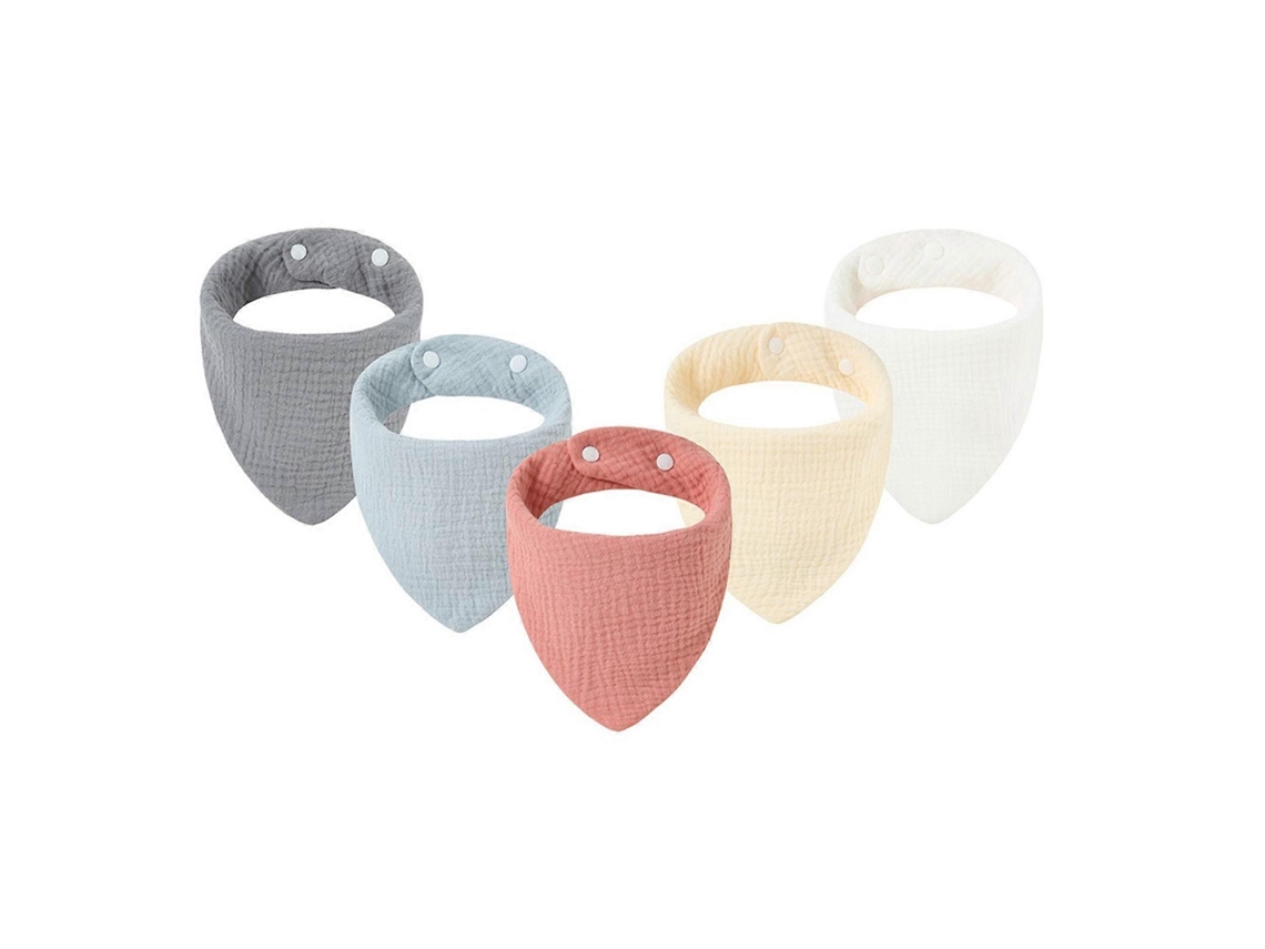 Fraldas ajustáveis ​​para bebês, fraldas de musselina de algodão com 6 camadas, absorventes, para recém-nascidos.