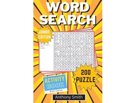 Livro Word Search Puzzle 200 Fun And Challenging Word Search For Adults 200 Word Search For Adults De Anthony Smith (inglês)