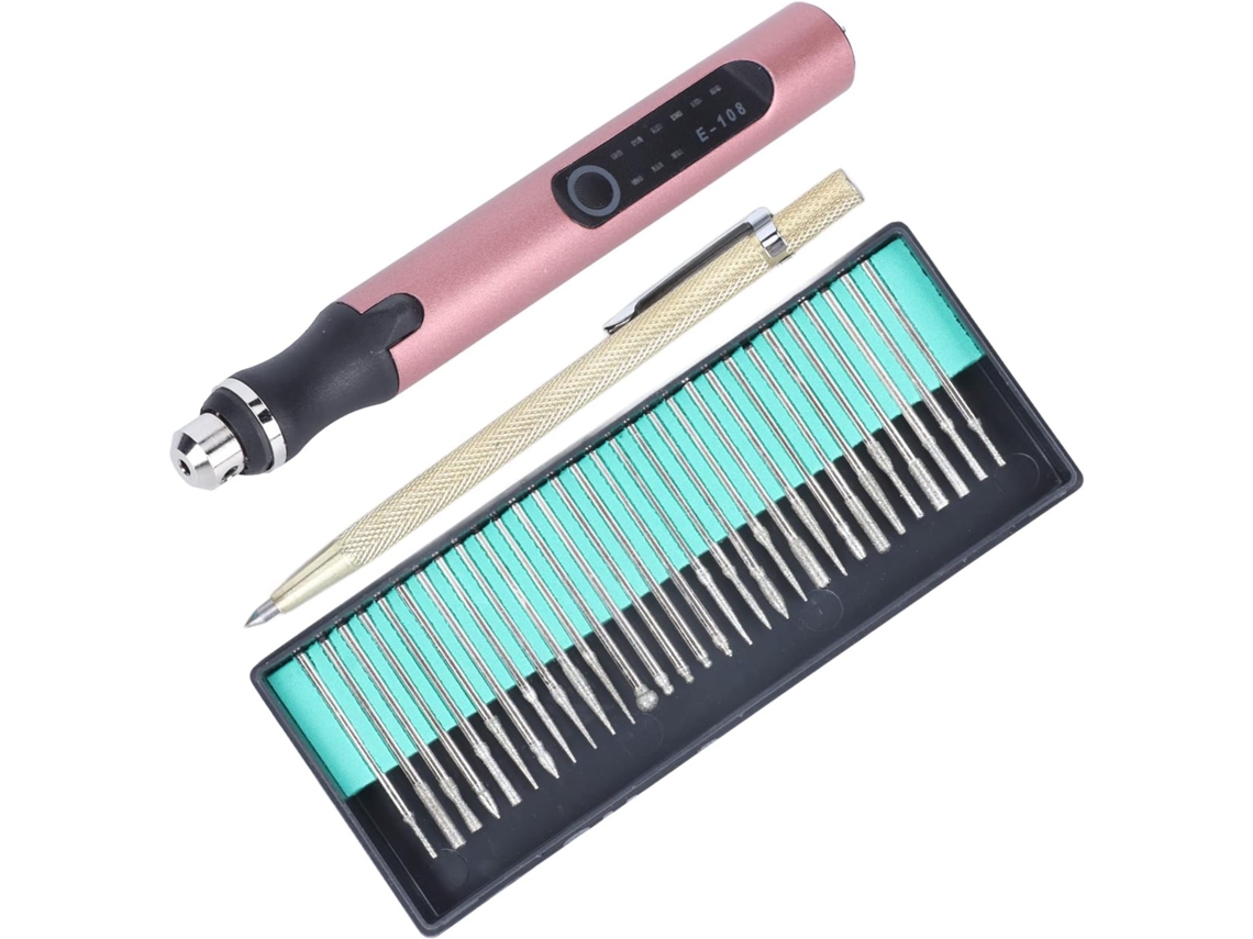 Caneta De Gravação Elétrica Sem Fio Diy De 3 4,2 V 10 W, Com 3 Níveis De Velocidade.
