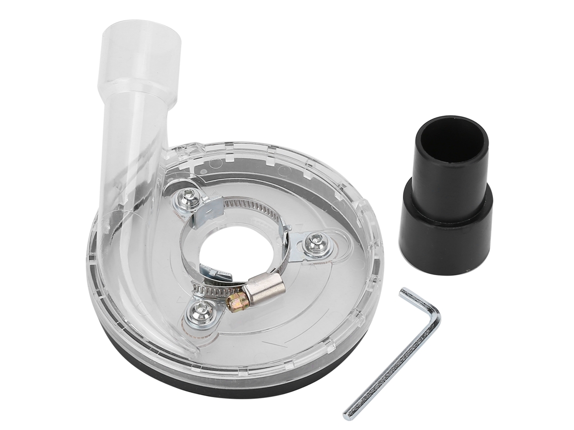 Kit Capa de Poeira para Lixadeira Angular 4 Polegadas Acessório de Ferramenta Elétrica