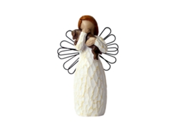 Laxiscreed Figurinha De Anjo De Madeira Para Decoração, Quarto Ou Presente De Casamento