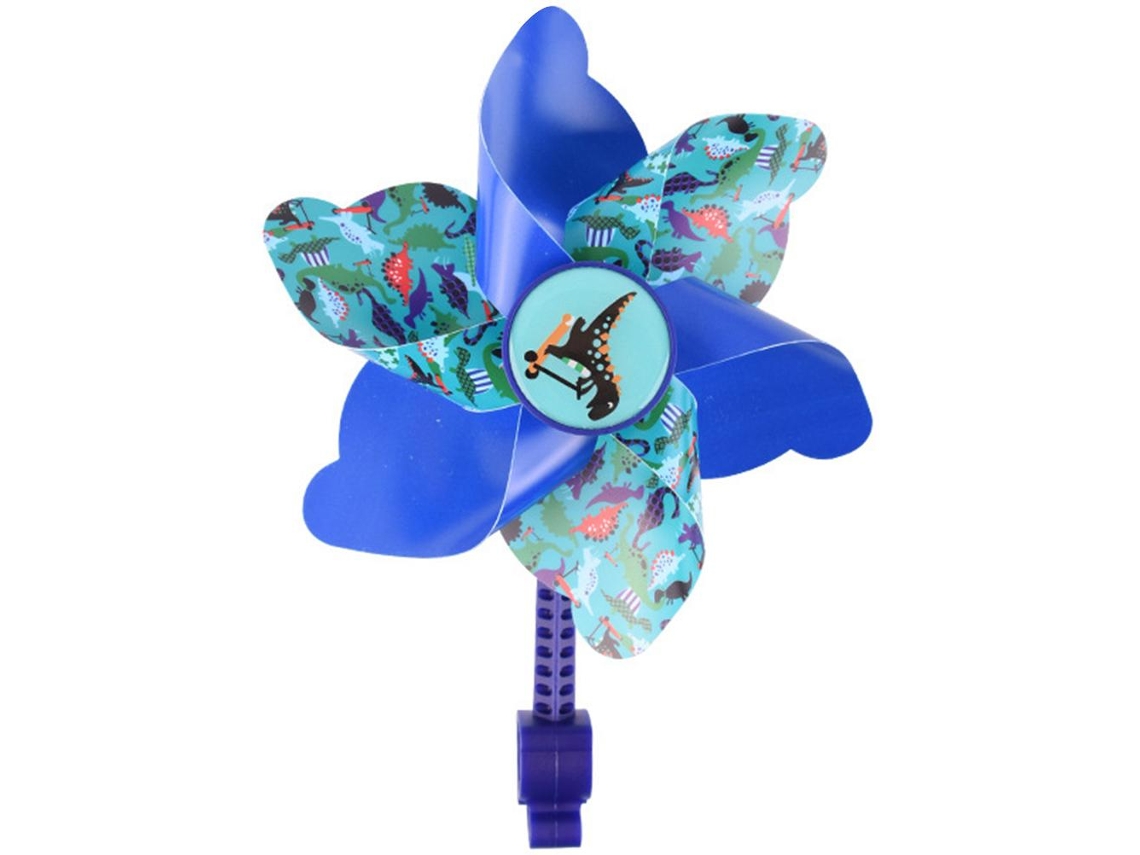 Pinwheel Floral Mali para Manubrio de Bicicleta Infantil com Giratório