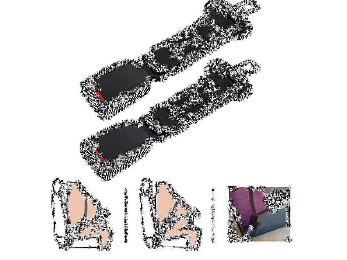 Cintos De Segurança 1/2 Pacote Extensor De Cinto De Carro Universal Extensor De Cinto Ajustável_xx Brilvibera