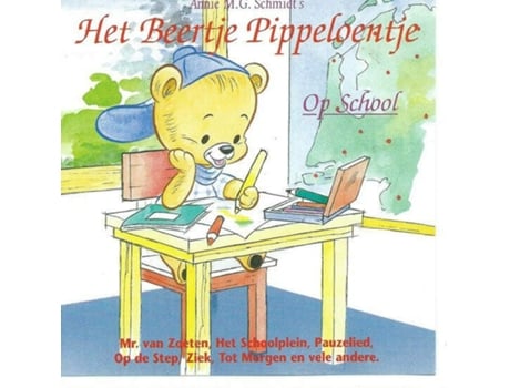 Cd Het Beertje Pippeloentje - Op School Sabam Crescendo
