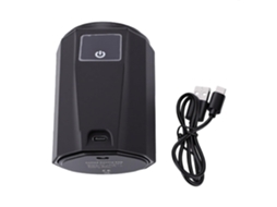 Conjunto De 2 Suportes Para Fones Ouvido Com Gancho Inteligente Uso Embaixo Da Mesa E Extremidade Curva, Preto A