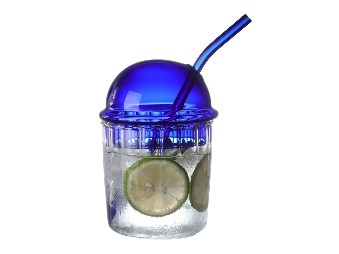 Copo com Caneta de Vidro LAXISCREED 450ml para Bebidas
