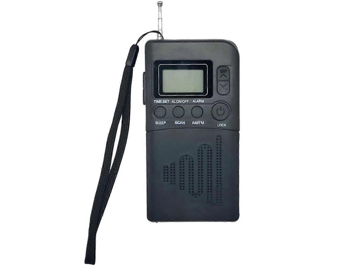 Rádio Digital Portátil, Alta Sensibilidade, Estável, Baixo Consumo, Alimentado Por Bateria, Am/fm Portátil. Olysi Shop