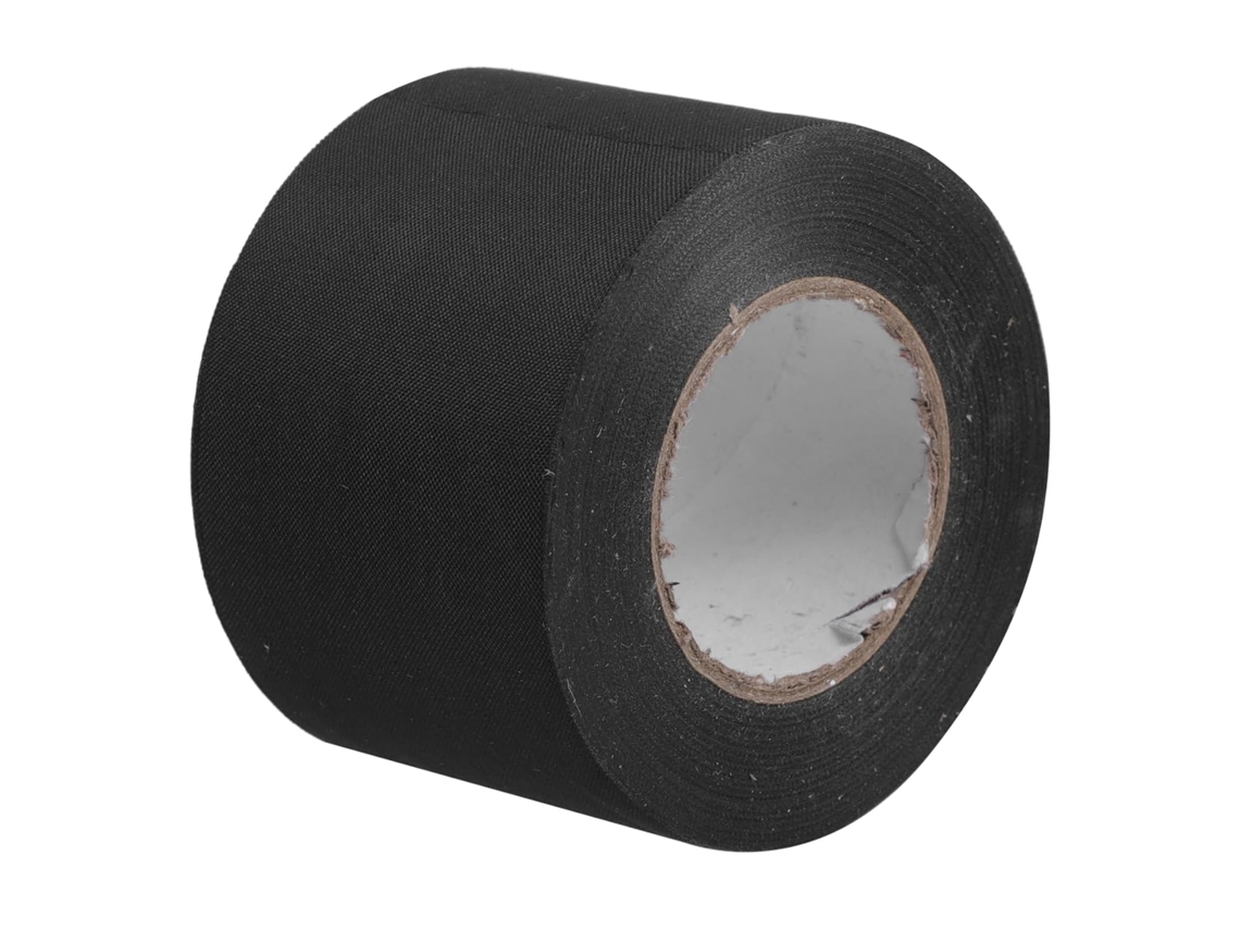 Pretyzoom 1-rolo De Fita Isolante Para Chicote Elétrico Automotivo, Tecido De Poliéster Para Vestuário, Cor Preta