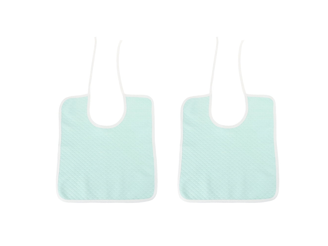 2 Babadores Laváveis para Alimentação de Idosos, Protetores de Roupa para a Terceira Idade.