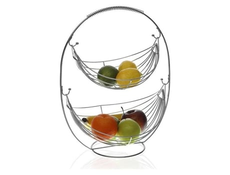 Fruteira Aço Metal (27 x 45,5 x 36 cm)
