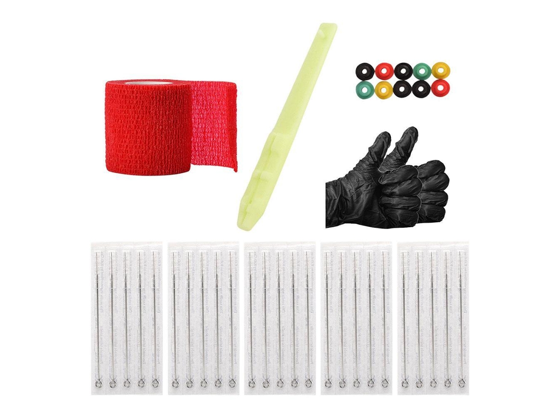 Kit De Caneta De Tatuagem Manual Tradicional Diy Com Acessórios Seguros Para Iniciantes E Artistas