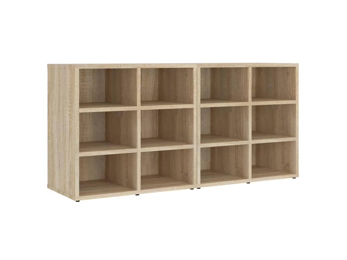 Shoe Cabinet, Shoe Cabinets Vidaxl Marrom Madeira Processada (52.5 X 30 X 50 Cm)