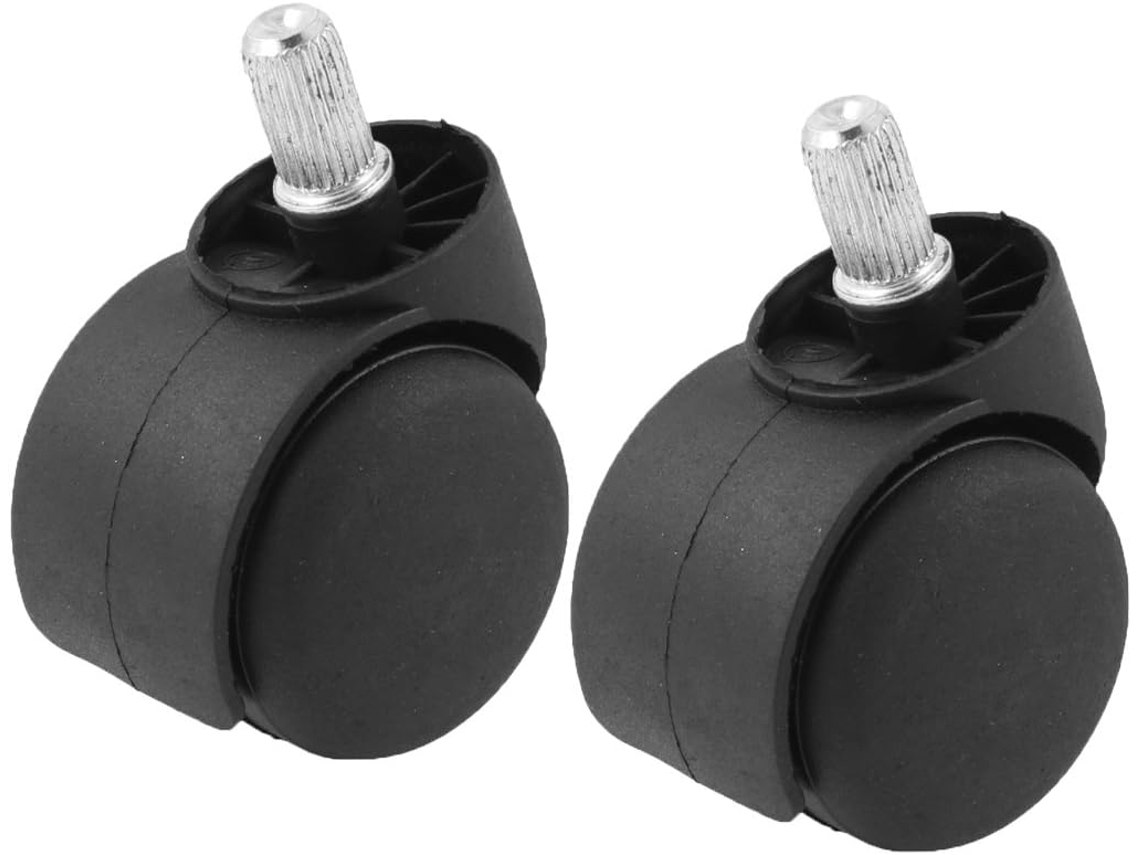 Conjunto De 2 Rodízios Giratórios Para Carrinhos De, 50 Mm, Aexit Ø
