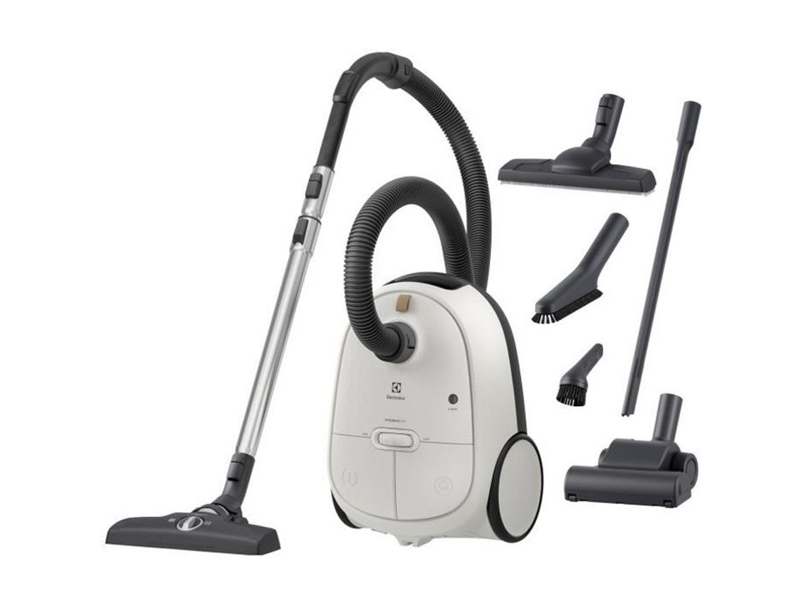 Aspirador ELECTROLUX Canister com Saco ELECTROLUX 600 Eb61H6Sw Branco