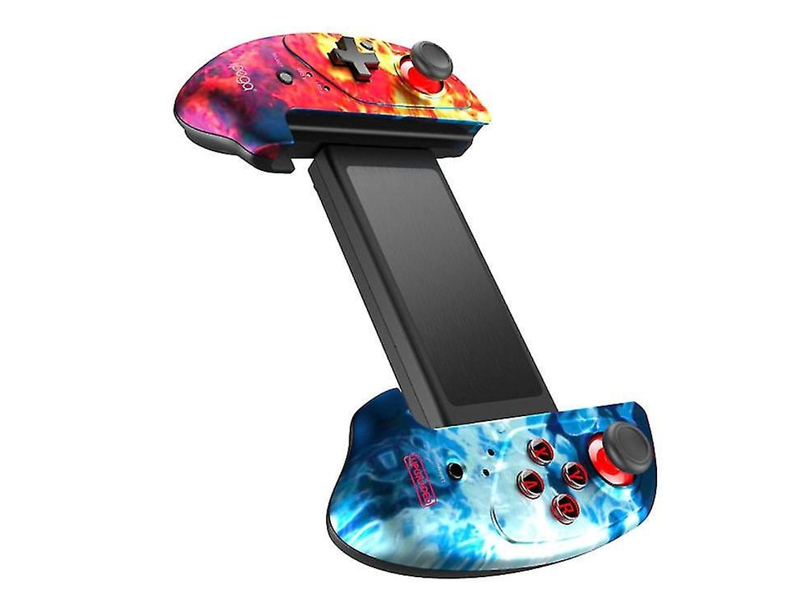 Pg-9083 Bluetooth Gamepad Retrátil Sem Fio Controlador De Jogo Compatível Com Ios Ios11-13.3 Android Smartphone Tablet Pcvermelho Azul Lalalamoli