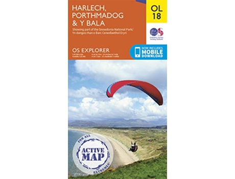 Livro Harlech de Ordnance Survey (Inglês)