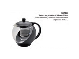 Tetera con filtro 1,2 litros 3146