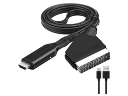 Conversor de Vídeo HDMI com Entrada Scart e Saída HDMI Sky Blu ray YANYXR