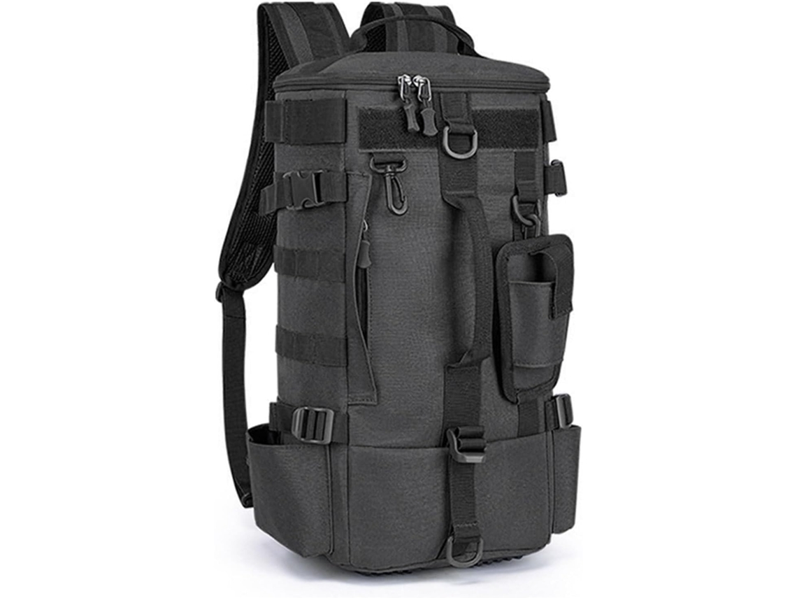 Mochila De Pesca Mochila Multifuncional Para Pesca Com Suporte Integrado Para Vara De Pesca | Gokoco