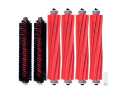 Nova Line pincel de Limpeza Rolante para Roborock S7 Maxv Ultra S7 Pro Ultra G10 G10s Pro 4 Pincéis Principais + 2 Pincéis Rolantes