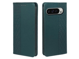 Capa Tipo Trevo Quatro Para Google Google Pixel 9 Pro Veanxin Pele Bege