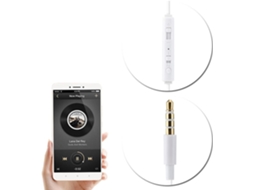 Bewinner Écouteurs Intra - Auriculares Com Tubo De Ar E Micro Para Ios Et, Transparente, Simple Fil, Isolation