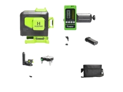 Nível A Laser, Linhas De Feixe Verde, Controle Remoto,receptor De Nível A Laser