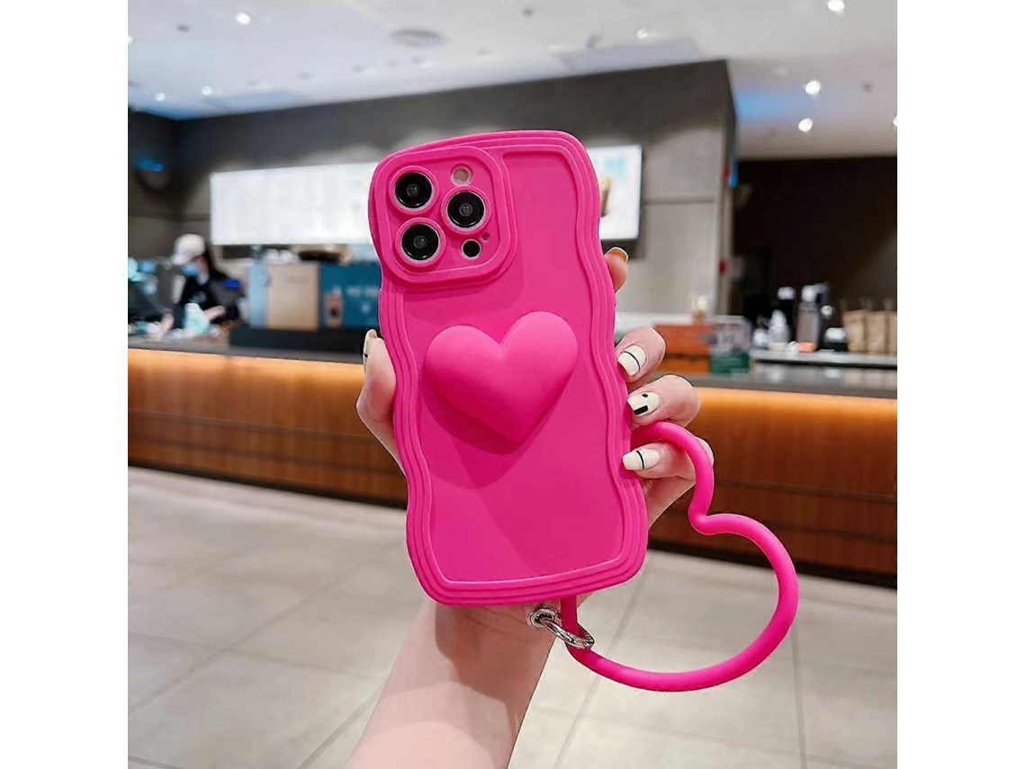 Lurelia Capa Iphone 11 Estampa Coração 3d